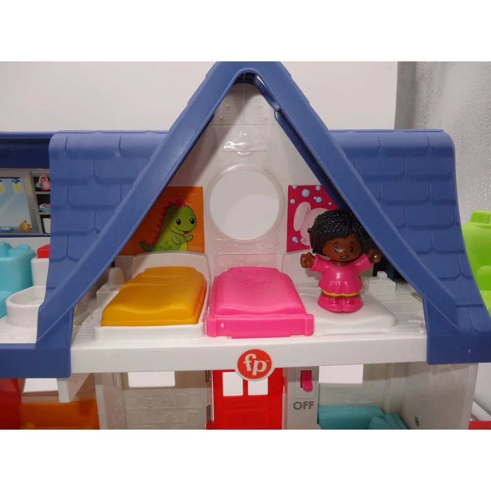 Fisher-Price Little People Friends Together Play House and Horse Stable Playset